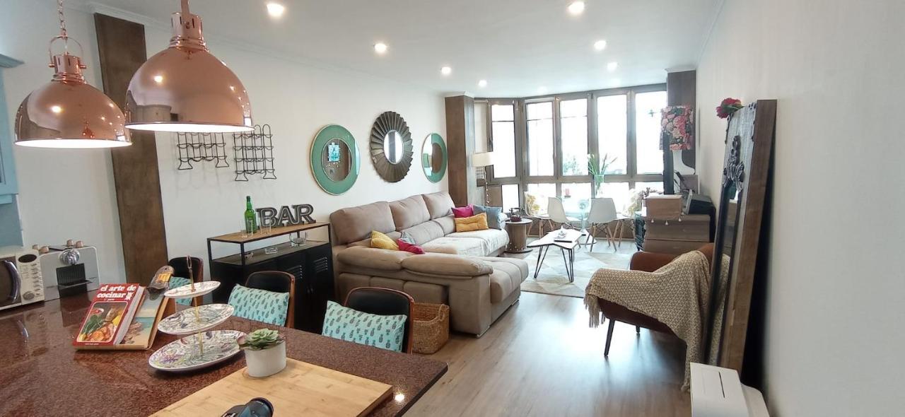 Apartamento La Escalerona Con Vistas Al Mar Appartement Gijón Buitenkant foto